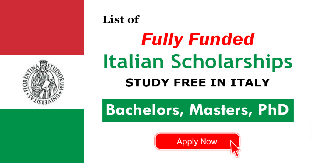 Fully Funded Italian Scholarships 2025 26 Study Free In Italy 1024x535 4