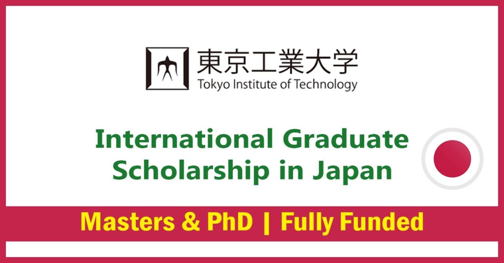 International Graduate Scholarship 2026 In Japan Fully Funded